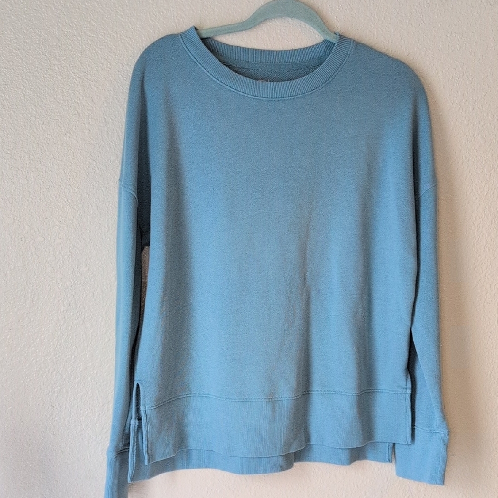 Time and Tru Sky Blue Pullover